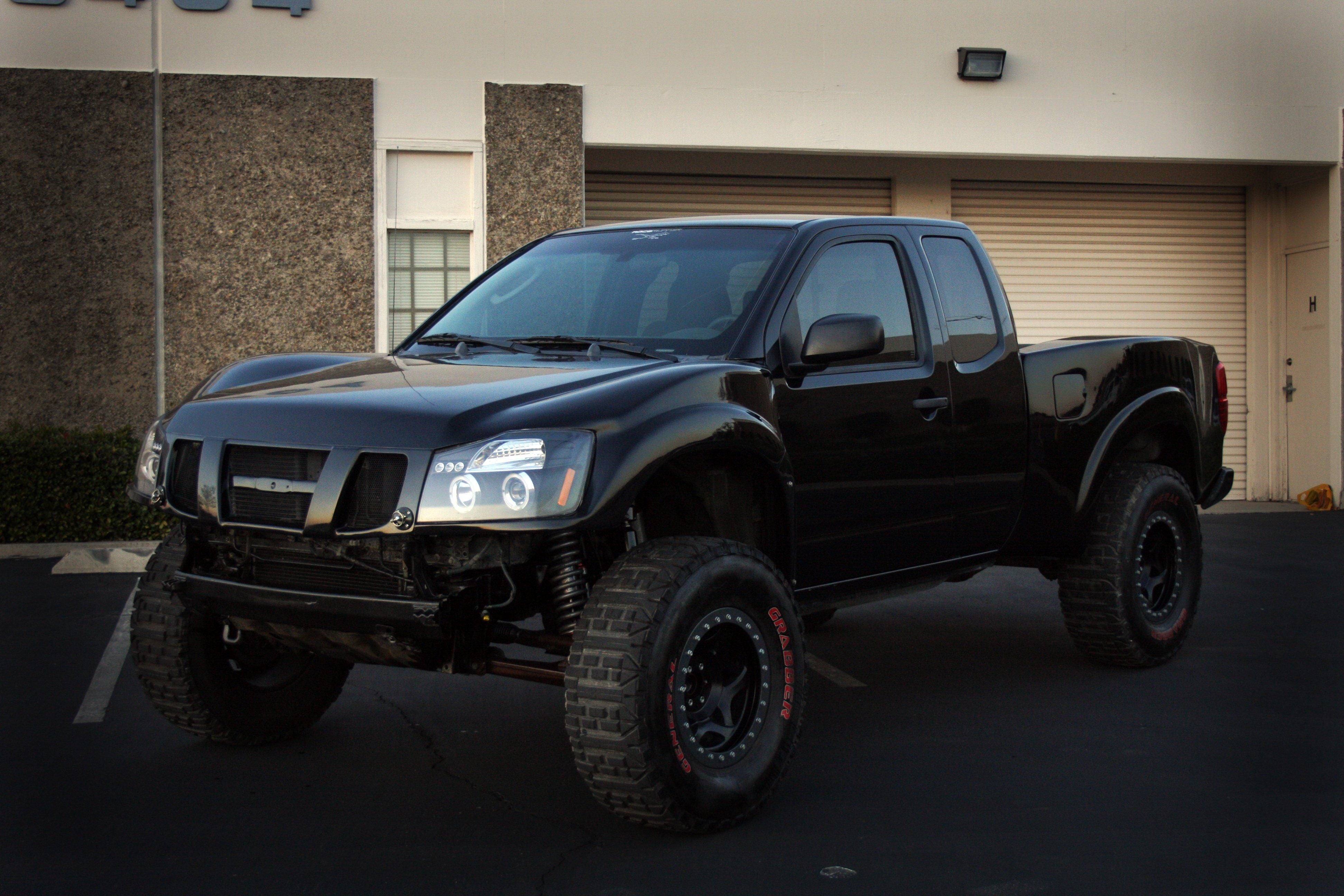 '05-19 Nissan Frontier Bedsides Extra Cab Fiberglass Fiberwerx display