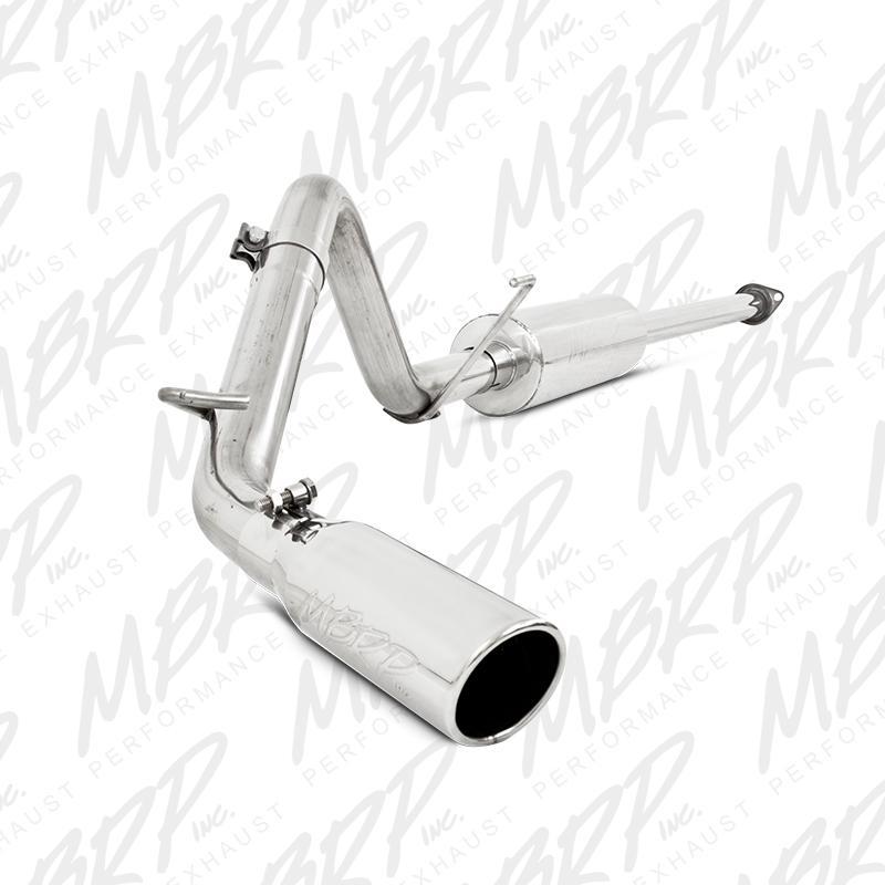 '05-15 Toyota Tacoma 2 1/2" Cat Back Side Exit Exhaust MBRP display