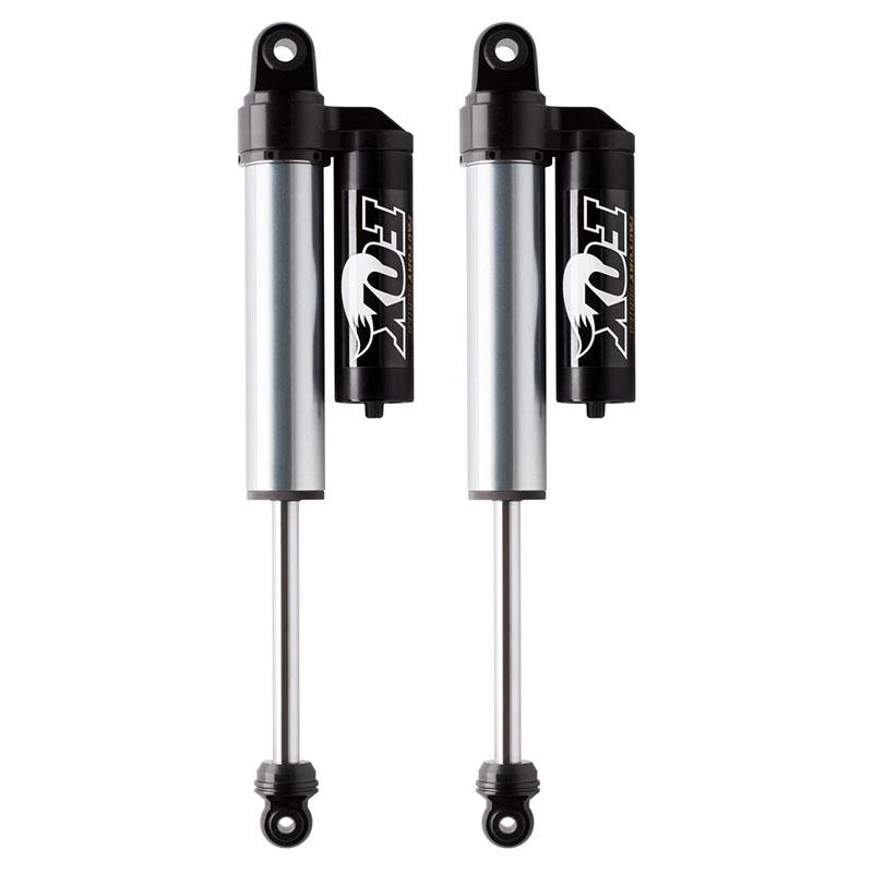 '05-16 Ford F250/350 2.5 Factory Series Piggyback Front Shocks Suspension Fox 0-1.5" No DSC Adjuster Remote Reservoir Only display