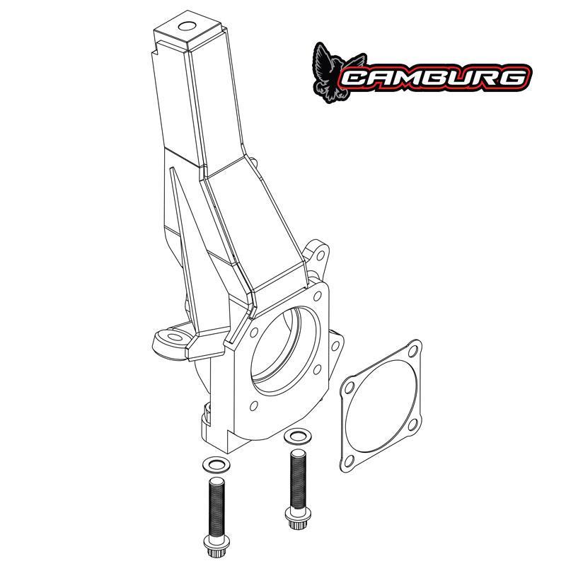 '05-23 Toyota Tacoma Camburg Performance Spindle Kit Design 