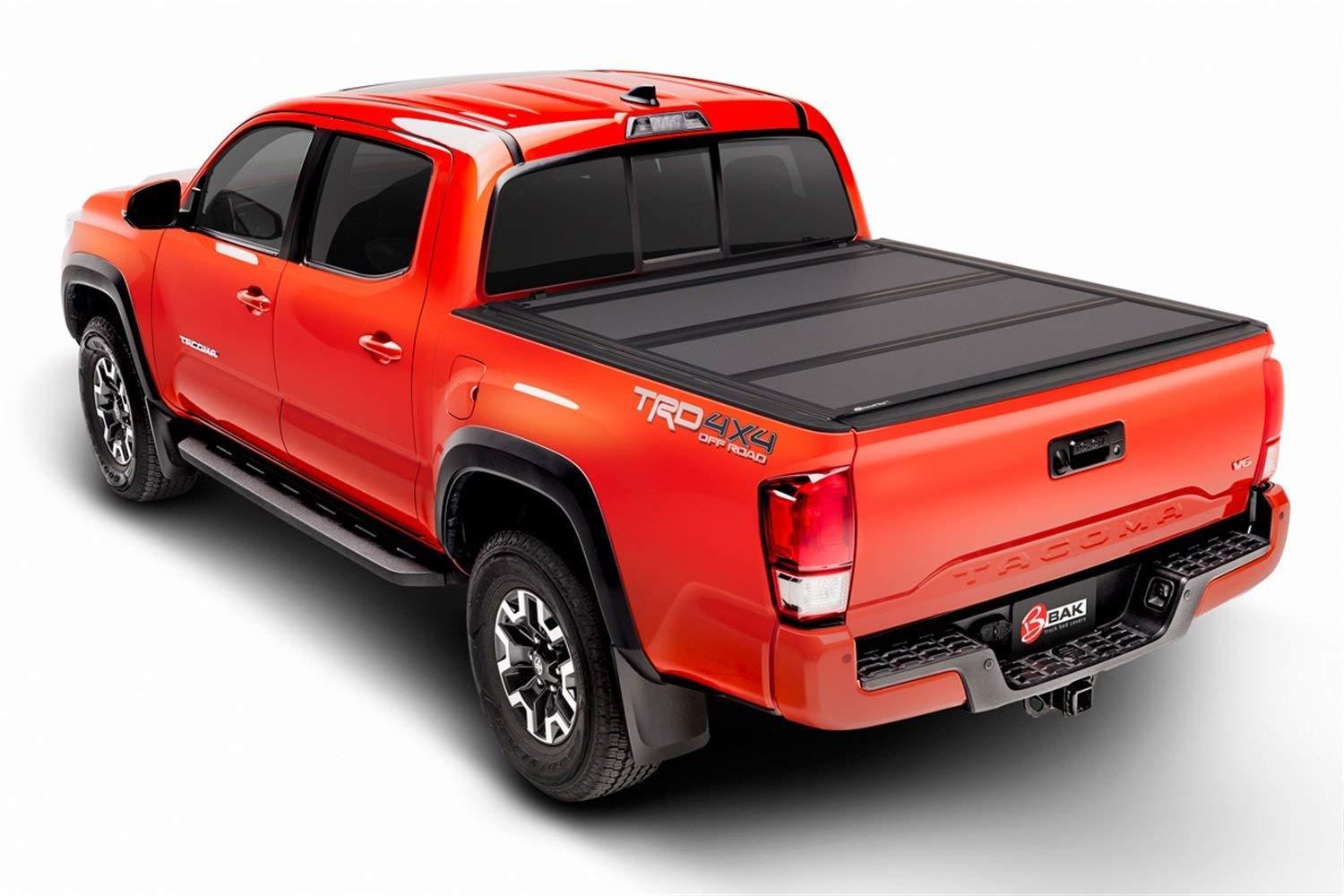 05-23 Toyota Tacoma F1 Tonneau Cover Bed Cover BAK Flip display on Vehicle 