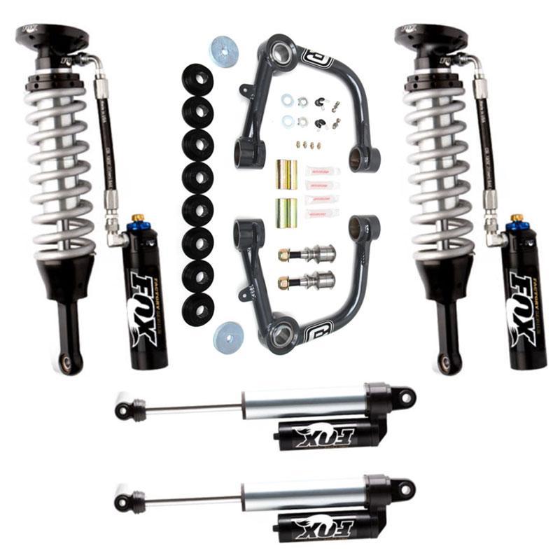 '05-23 Toyota Tacoma Fox 2.5 Factory DSC Kit Display of Included Parts 