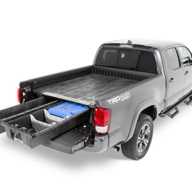 '05-18 Toyota Tacoma Truck Bed Storage System Display in Vehicle