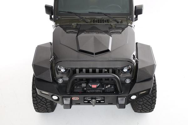 '07-17 Jeep JK Stealth Kit Fiberglass Fiberwerx (top part)