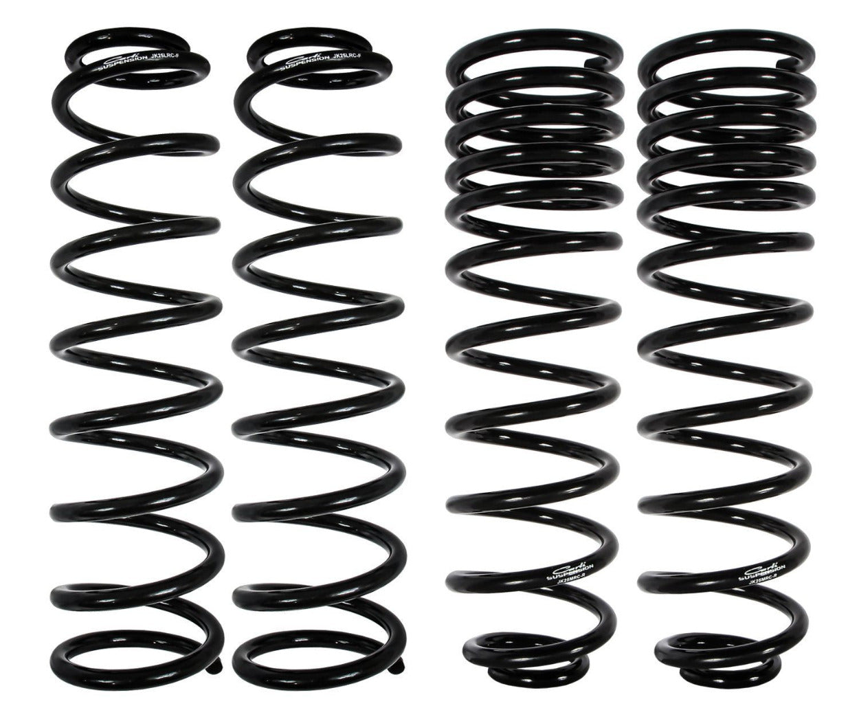 '07-17 Jeep JKU Carli Suspension 2.5 Pathfinder System-3" Lift Display of Springs 