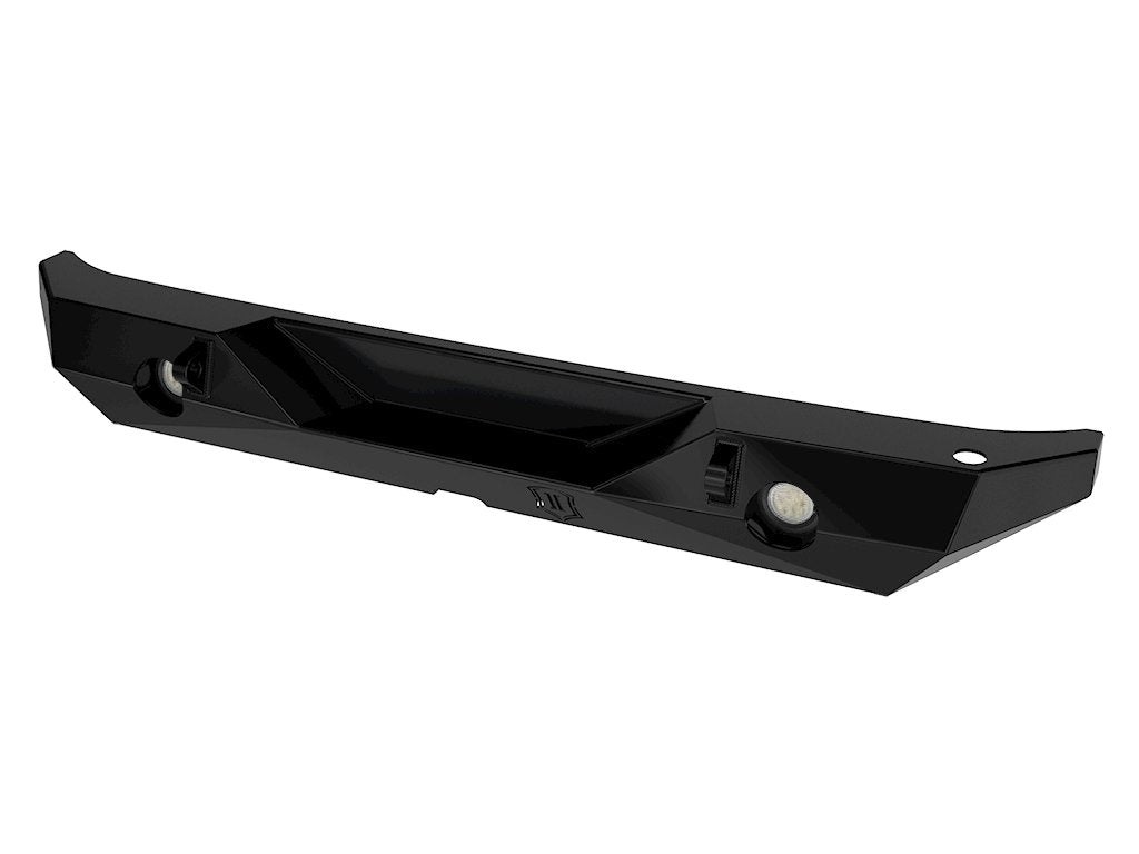 07-18 Jeep JK Pro Series 2 Rear Bumper W/ Lights (Factory Hitch) Impact Series Off-Road Armor display