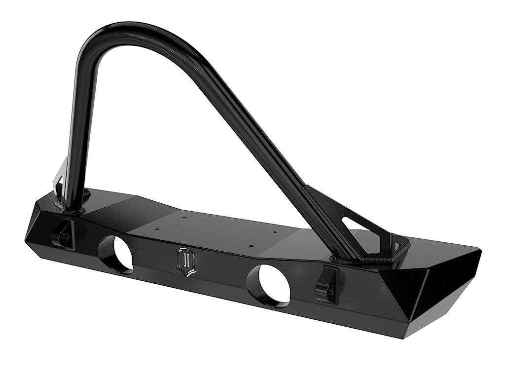 07-18 Jeep JK Pro Series Front Bumper w/ Stinger & Tabs Impact Series Off-Road Armor display