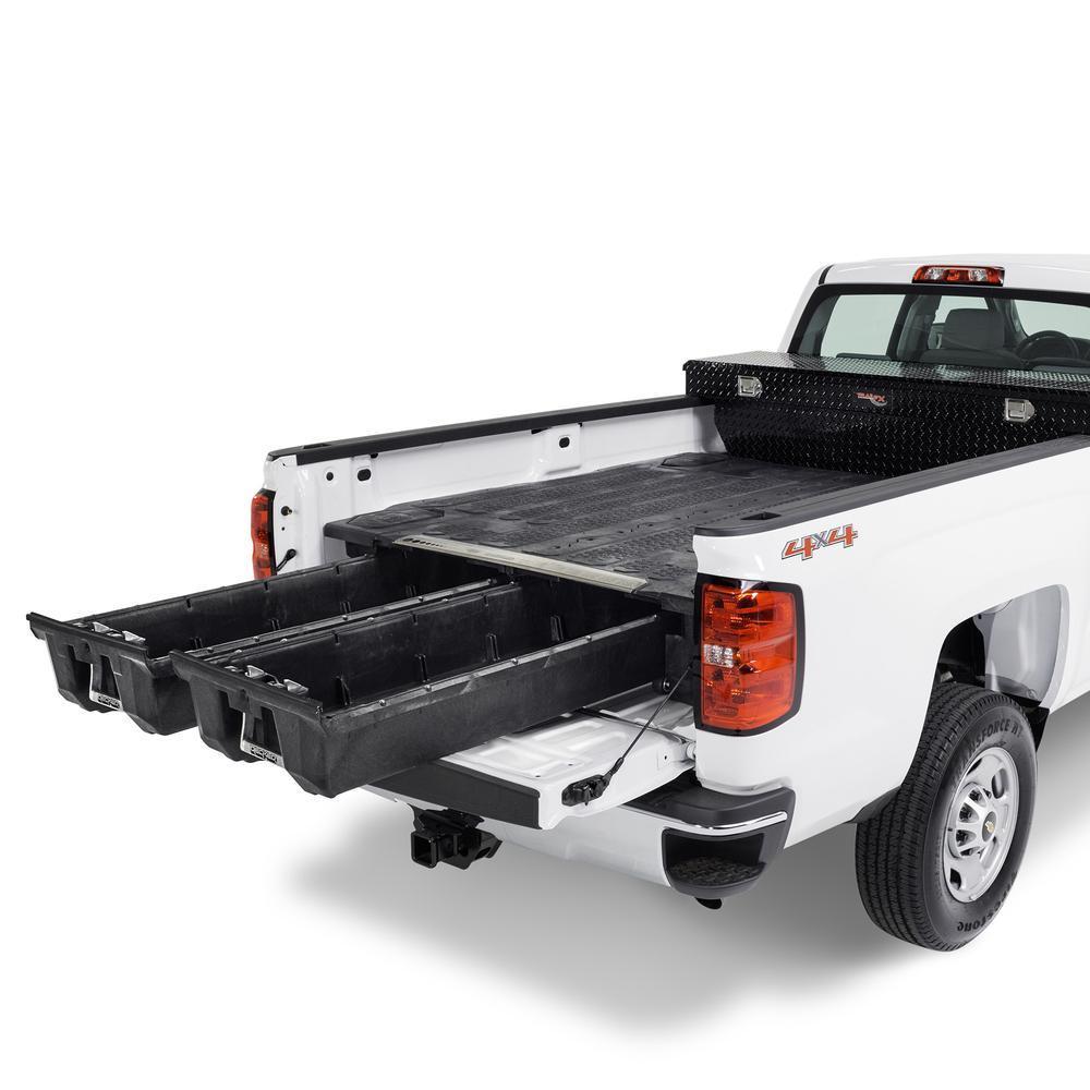 '07-19 Chevy/GMC 2500/3500 Truck Bed Storage System-8ft Bed Display in Vehicle 