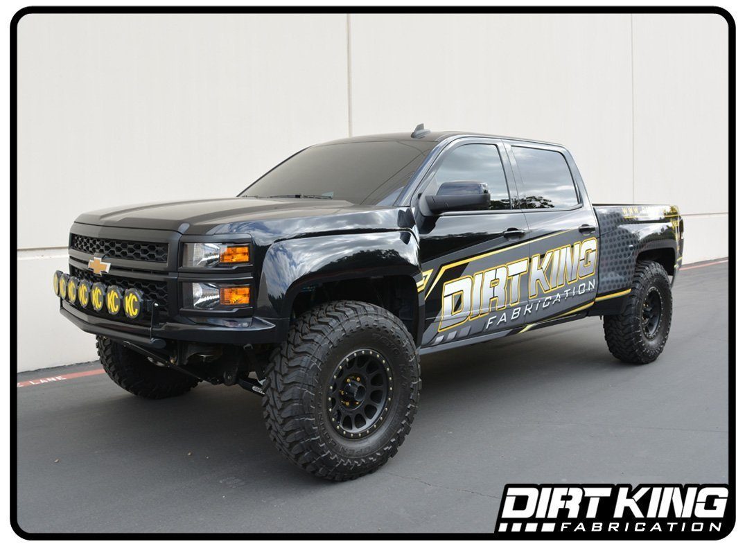 '07-18 Chevy/GMC 1500 Long Travel Kit Suspension Dirt King Fabrication 