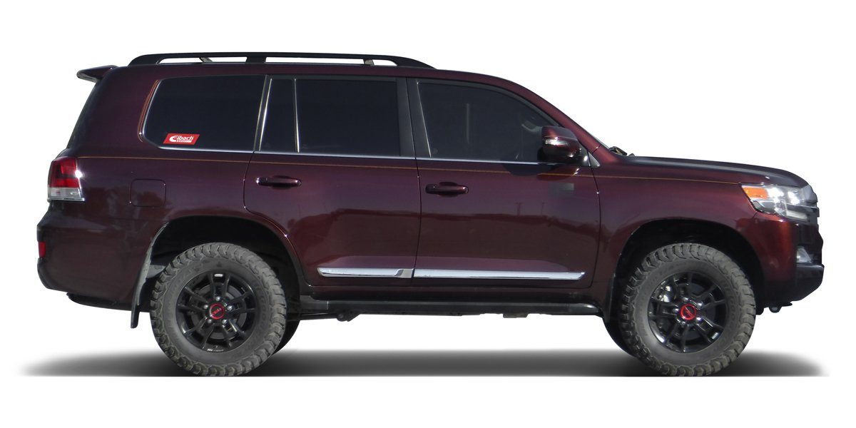 '08-21 Toyota Land Cruiser 200 Series Eibach Pro-Truck-Lift Stage 1 Display on vehicle 