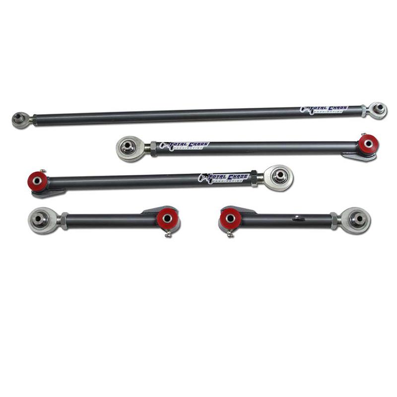 '08-21 200 Series Toyota Land Cruiser Adjustable Rear Link Kit Suspension Total Chaos Fabrication  display