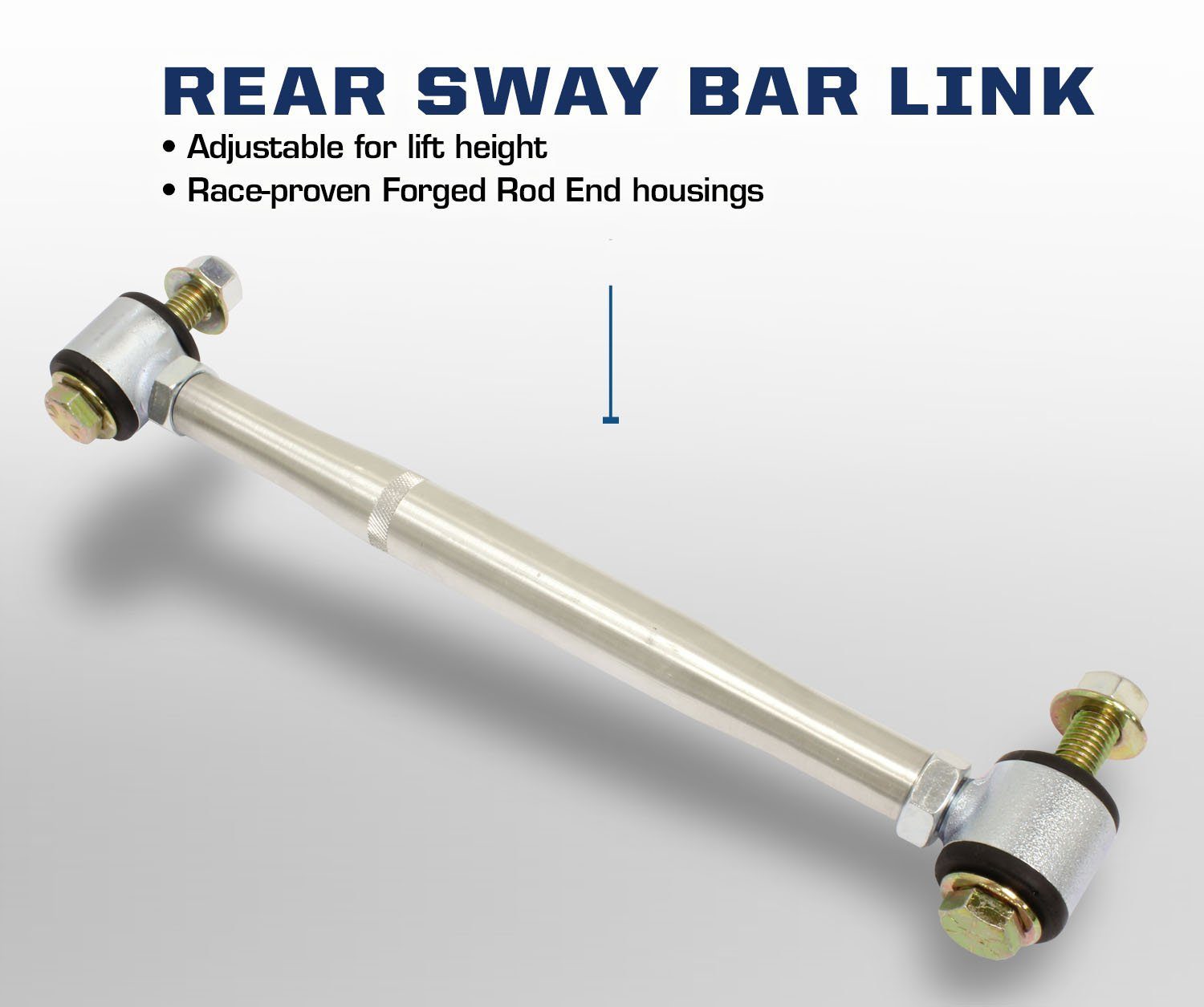 '19-24 Ram 1500 Rear Extended Sway Bar End Links Display and Benefits 