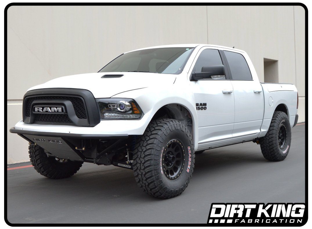 '09-18 Ram 1500 Prerunner Front Bumper Display on Vehicle 