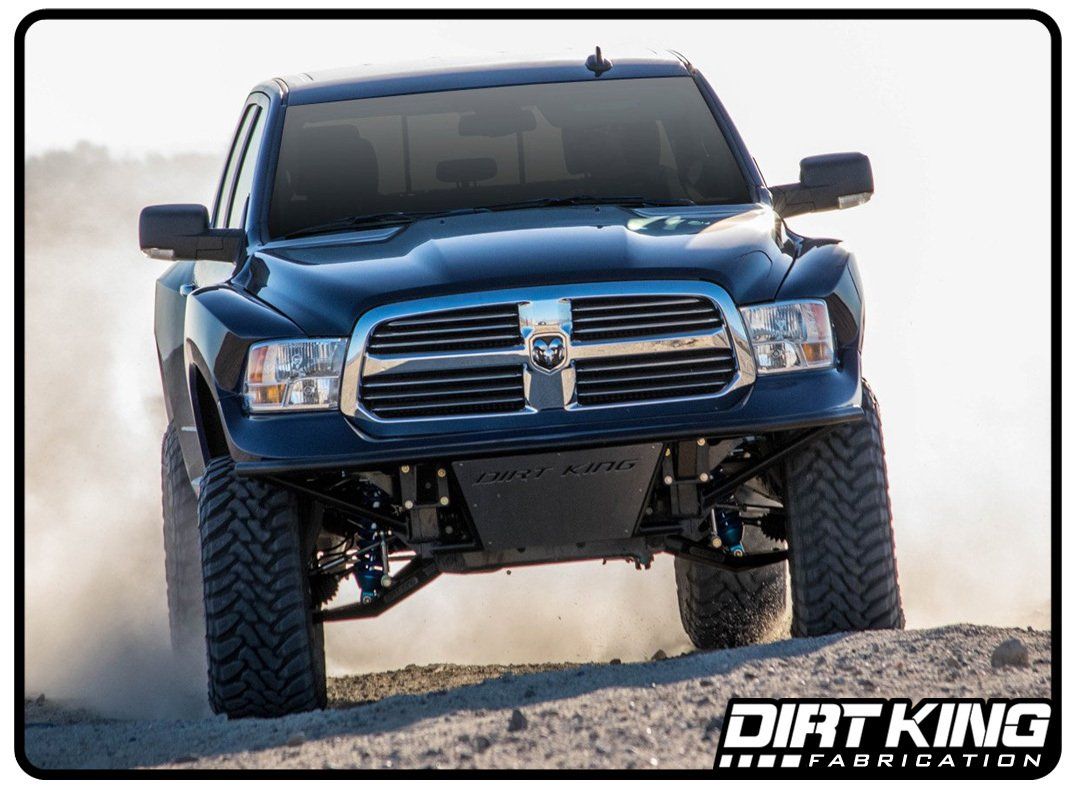 '09-18 Ram 1500 Prerunner Front Bumper Bumper Dirt King Fabrication display