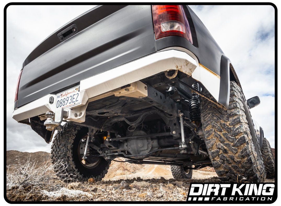 '09-18 Ram 1500 Rear Long Travel Kit Suspension Dirt King Fabrication (bottom view)