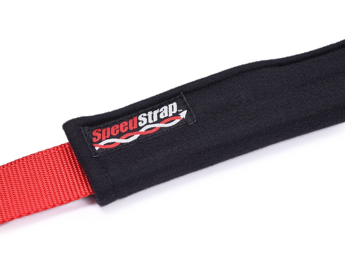 1 Inch x 12 Inch Black Protective Fleece Straps SpeedStrap  close-up