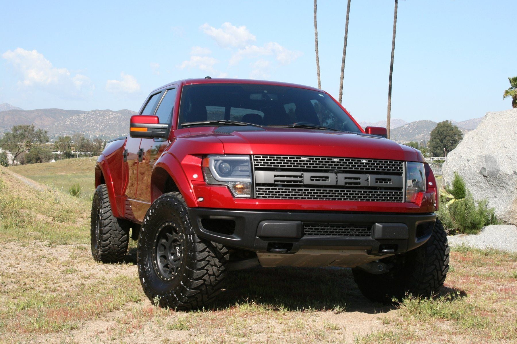 '10-14 Ford Raptor +2.5" Bedsides Fiberglass Fiberwerx 