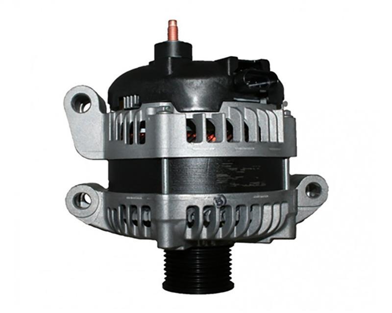 '10-14 Ford Raptor 6.2L 270 Amp XP High Output Alternator Side View Display 