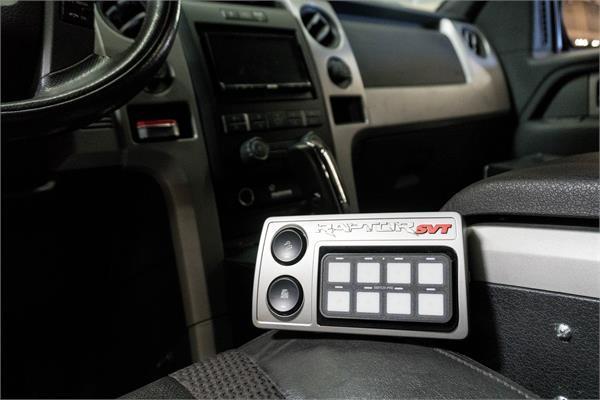 '10-14 Ford Raptor SDHQ Built Switch-Pros Keypad Mount Lighting SDHQ Off Road