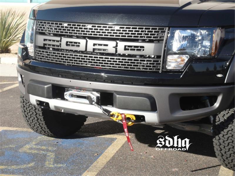 '10-14 Ford Raptor SDHQ Built Winch Mount Winch Mount SDHQ Off Road 