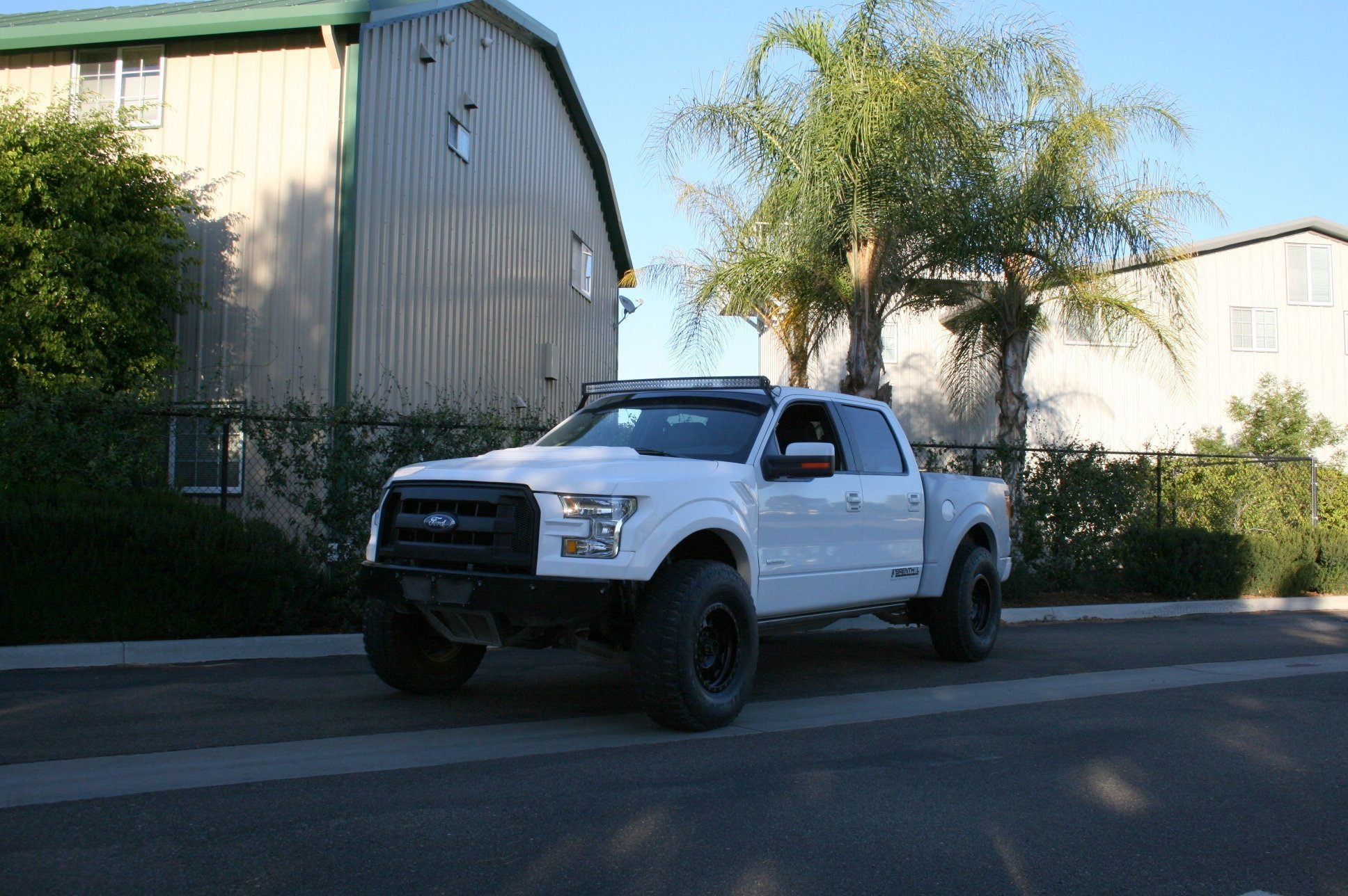 '10-14 Ford Raptor to 2017 (Gen2) Ford Raptor Front Conversion Kit Display on vehicle 