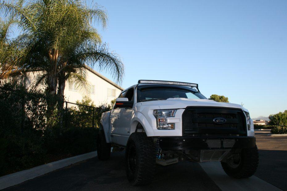 '10-14 Ford Raptor to 2017 (Gen2) Ford Raptor Front Conversion Kit Display on Vehicle 