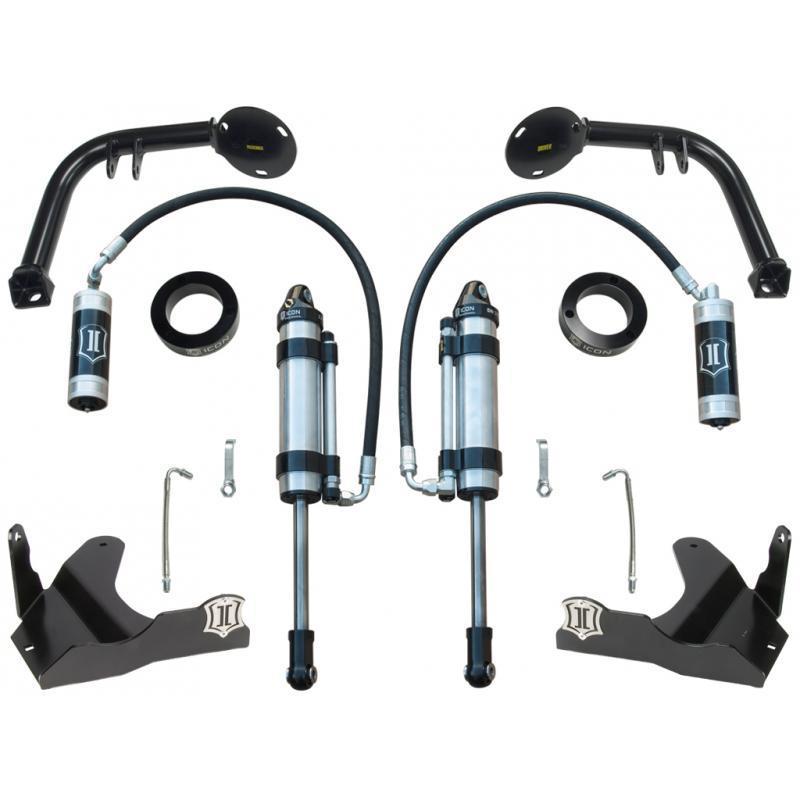 10-14 Toyota FJ Cruiser Secondary Shock System-Stage 3 Suspension Icon Vehicle Dynamics