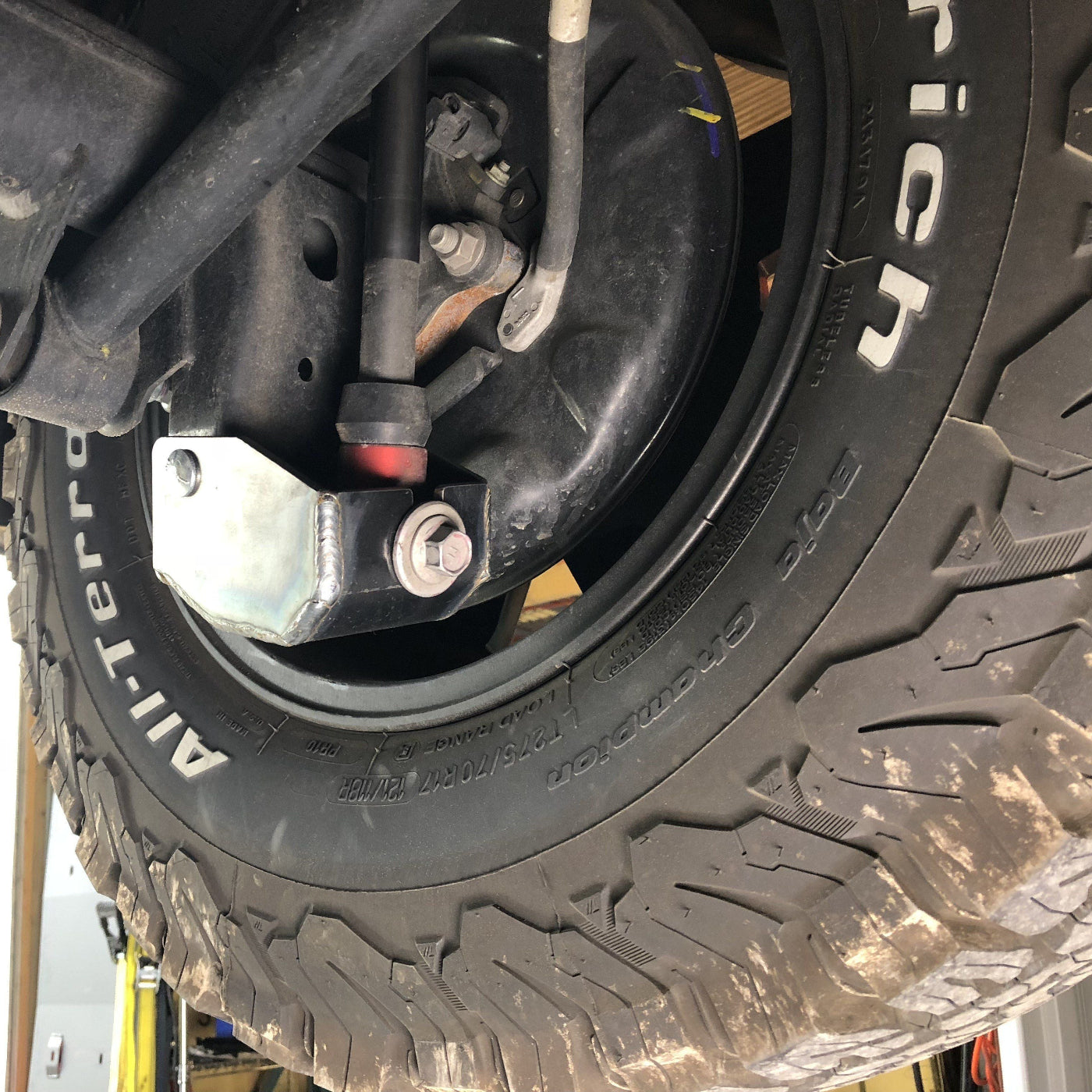 10-23 Toyota 4Runner Rear Shock Mount Skid Plates Skid Plate RCI Off Road display