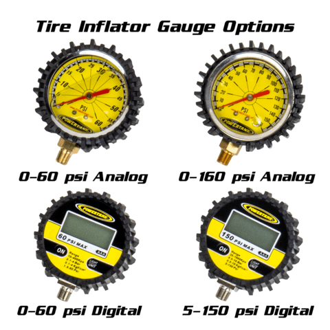 10 LB Package B Power Tank Recovery Gear PowerTank gauge options