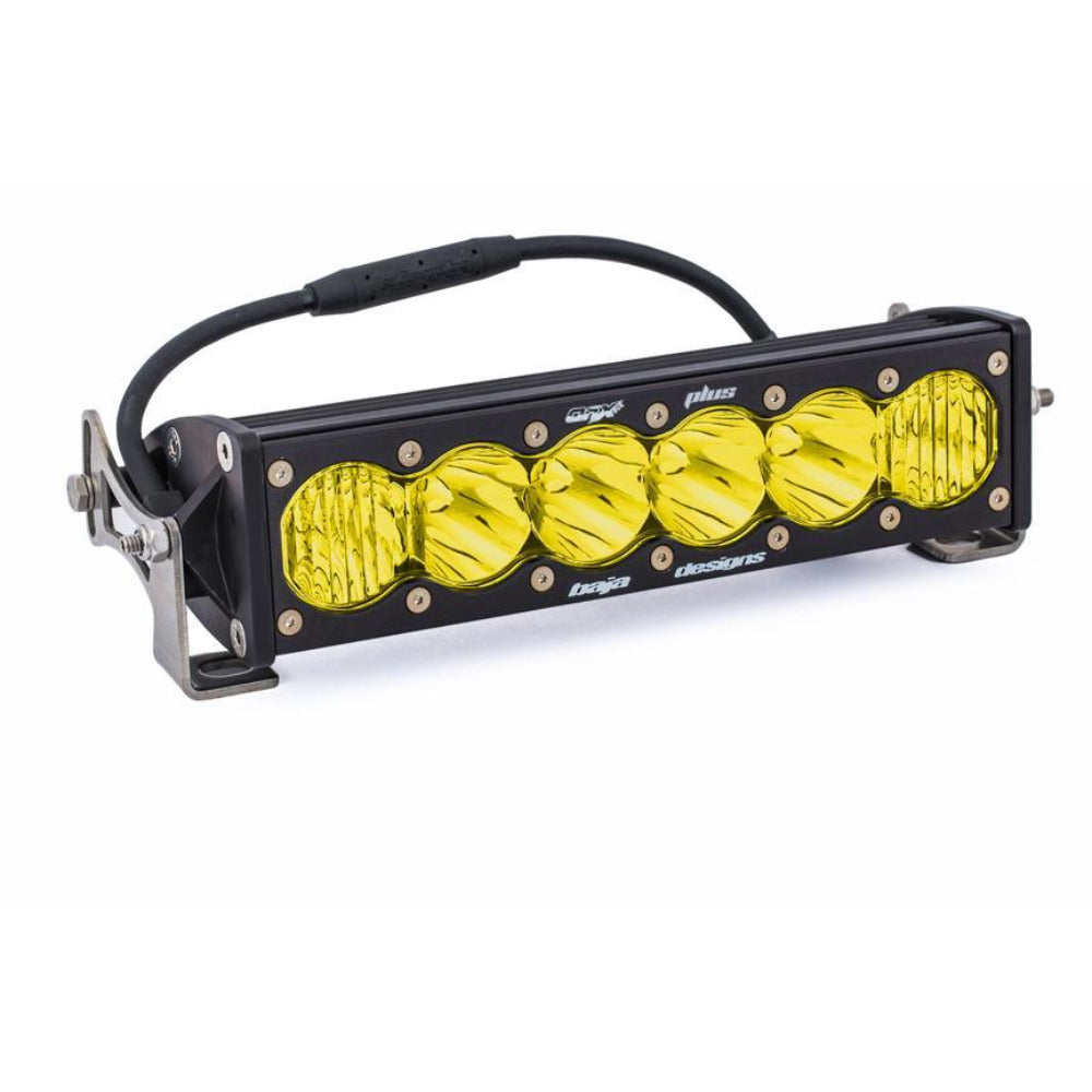 10" OnX6+ LED Light Bar Lighting Baja Designs AMBER Driving Combo Display 