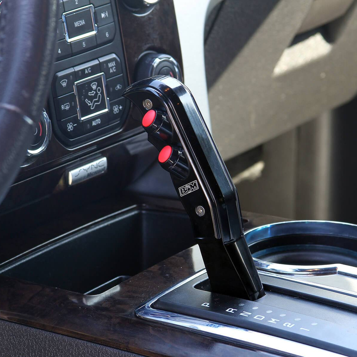 '11-14 Ford F150 Magnum Grip Auto Shift Handle Interior Accessories B&M display on Vehicle 