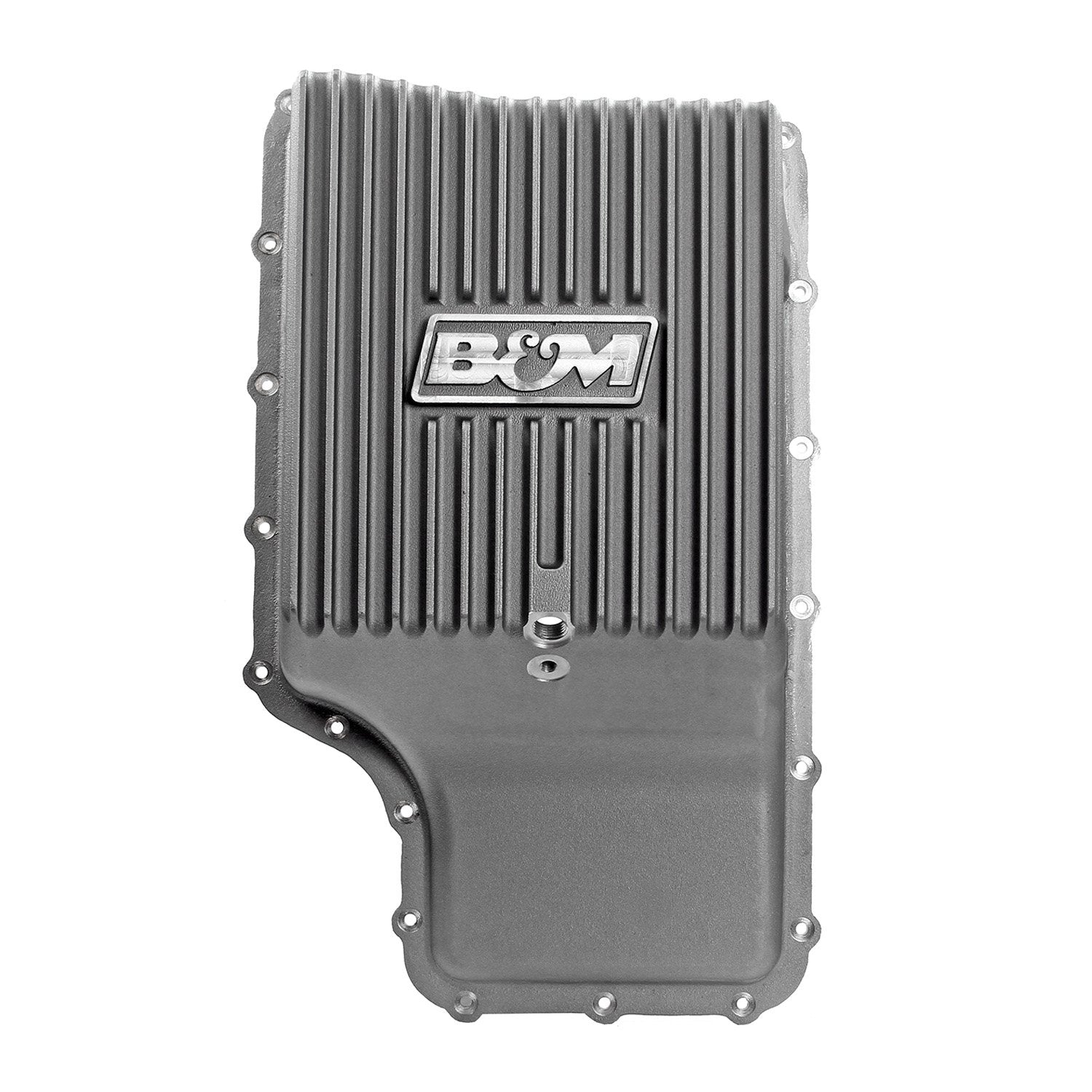 '11-21 Ford F250/F350 B&M HI-TEK Deep Transmission Pan Natural Drivetrain B&M (top view)