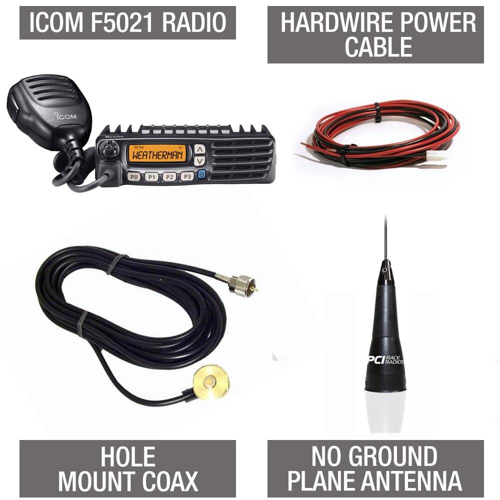 Icom F5021 Chase Package PCI Radios parts