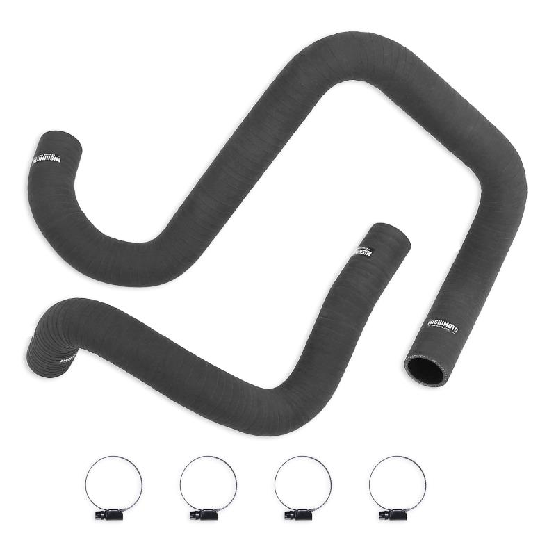 12-18 Jeep Wrangler JK 3.6L Silicone Radiator Hose Kit Performance Products Mishimoto Matte Black 