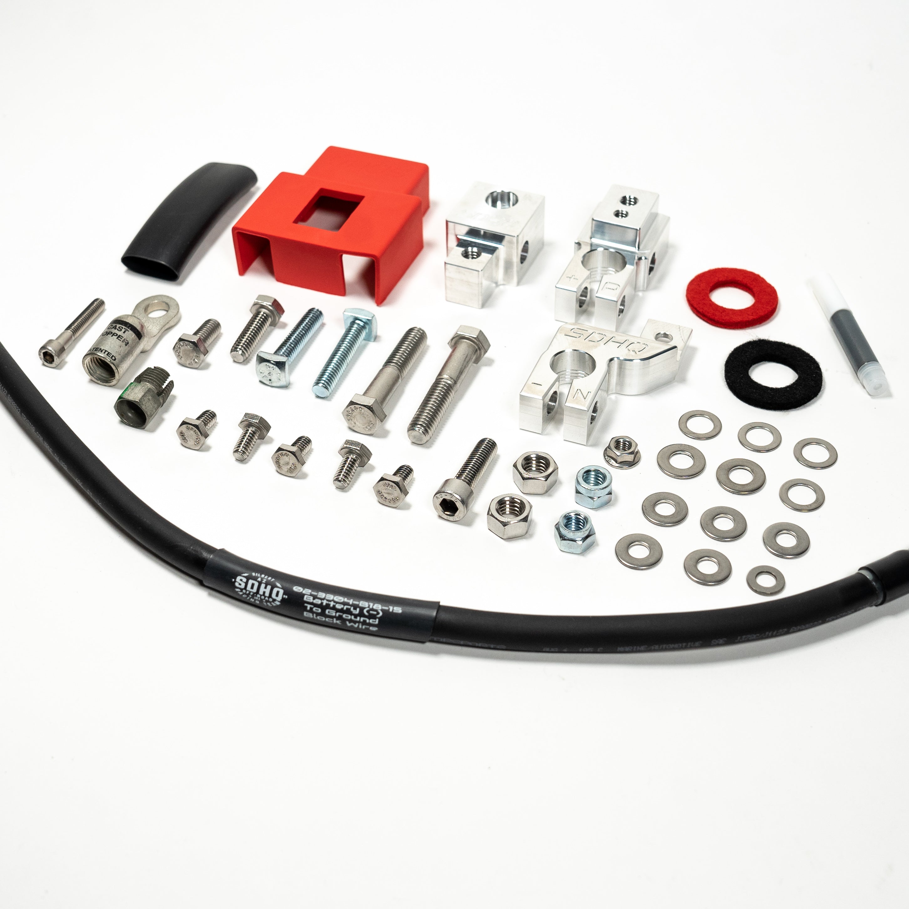 '21-23 Ford Raptor SDHQ Built Billet Battery Terminal Kit