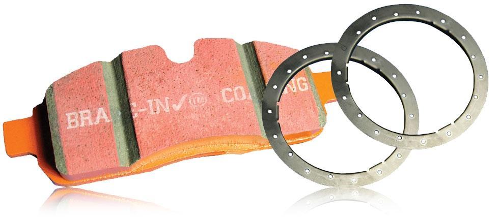 '13-23 Ford F250/350 7000 Orangestuff-Front Brakepads Brakes EBC parts