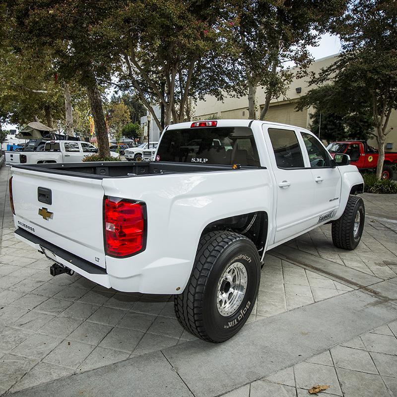 '14-18 Chevrolet Silverado Bedsides - 3" Bulge Fiberglass Fiberwerx 