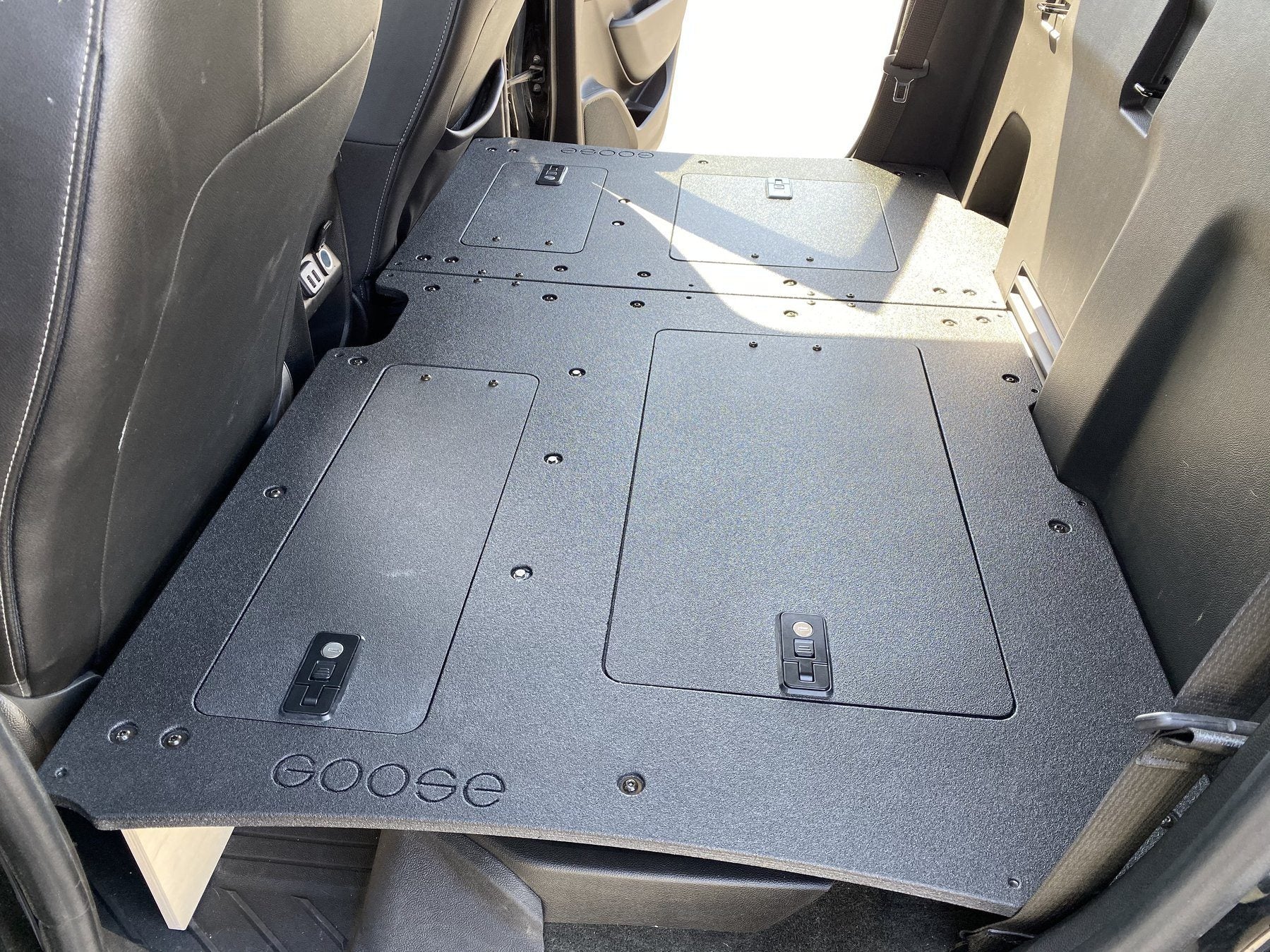 '15-22 Chevy Colorado (2nd Gen) Goose Gear Rear Seat Delete Display in Vehicle 