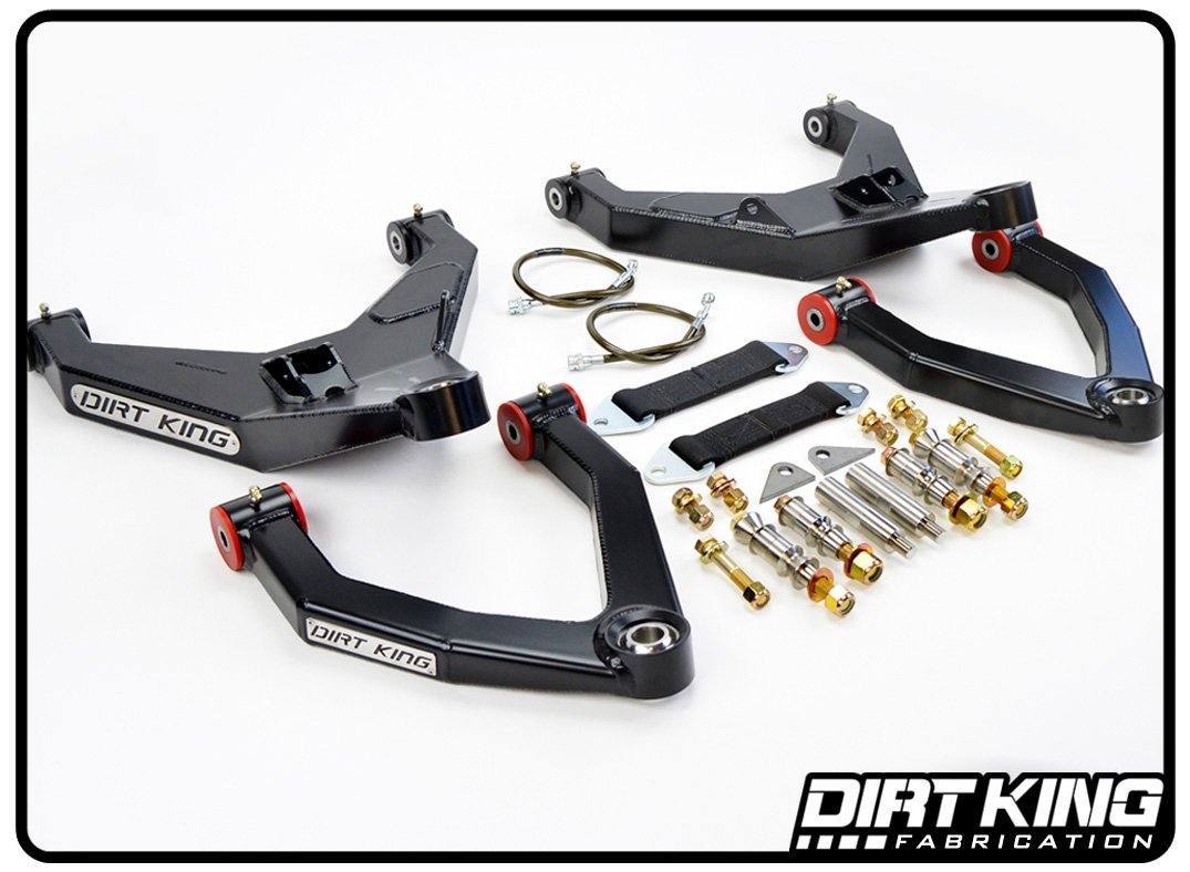 '15-22 Chevy Colorado 2WD Long Travel Kit Display of Included Parts 