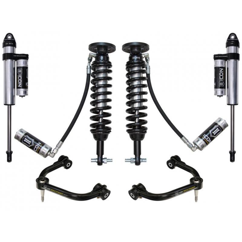 15-20 Ford F150 2WD Icon Stage 4 Suspension System Suspension Icon Vehicle Dynamics Tubular Delta Joint UCA