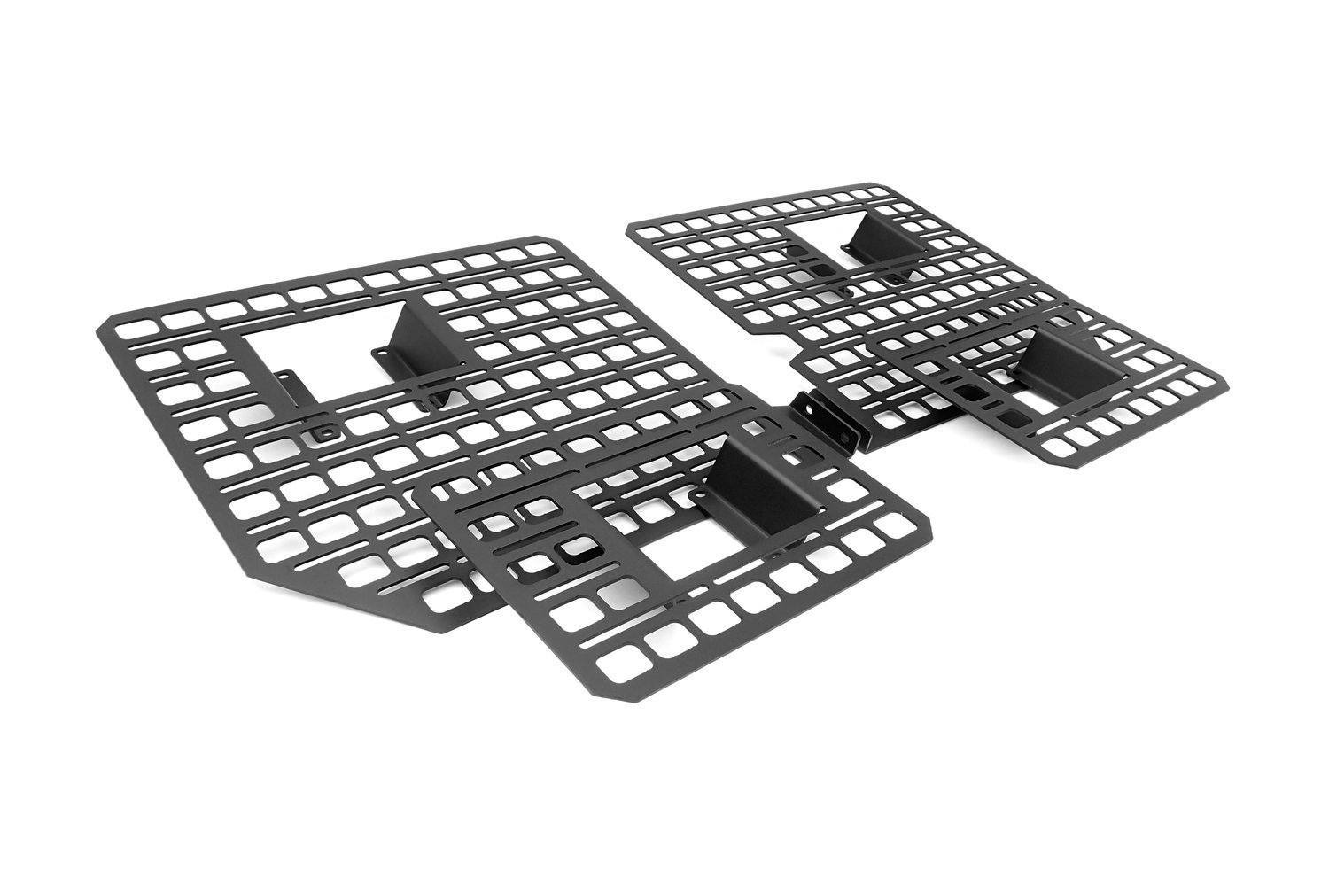 '15-20 Ford F150 BuiltRight Bedside Rack System - 4 Panel Kit Complete Panels Display 