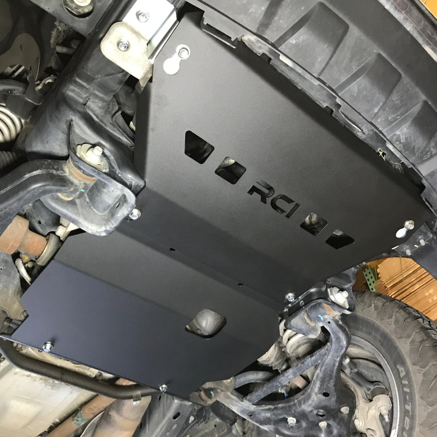 '15-22 Ford F150 RCI Off Road Engine Skid Plate RCI Off Road  (bottom view)