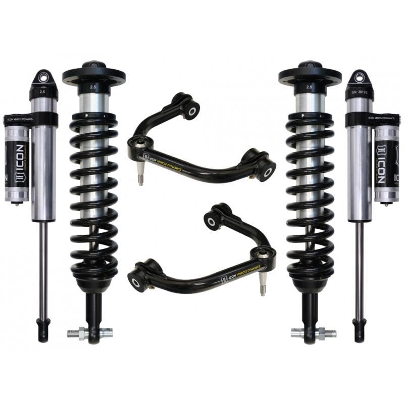 15-20 Ford F150 4WD Icon Stage 3 Suspension System Suspension Icon Vehicle Dynamics Tubular Delta Joint UCA