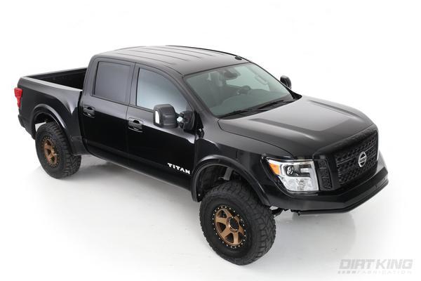 '16-19 Nissan Titan Fenders Fiberglass Fiberwerx