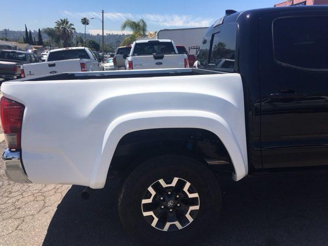 16-22  Toyota Tacoma Flat Top Bedsides Fiberglass Fiberwerx (side view)