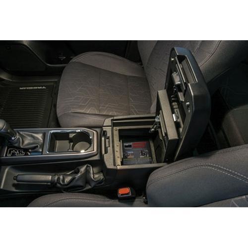 '16-22 Toyota Tacoma Security Console Insert Tuffy Security Products (interior view)