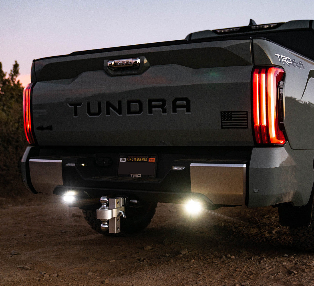 '22-23 Toyota Tundra Baja Designs S2 Sport Reverse Light Kit display on Vehicle (In Use)