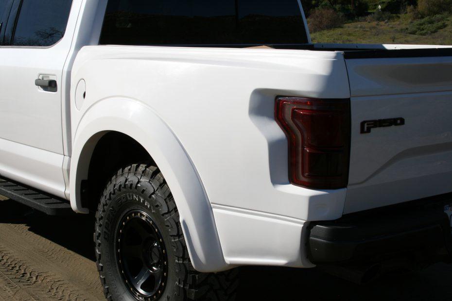 17-20 Ford Raptor +2.5" Bedsides Fiberglass Fiberwerx display