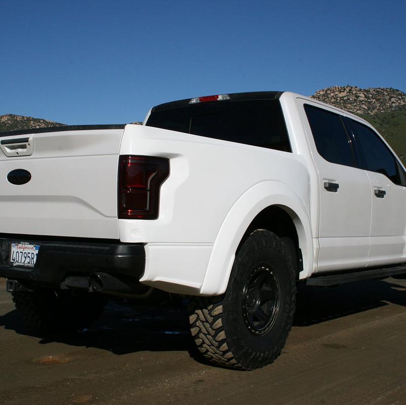 17-20 Ford Raptor +2.5" Bedsides Fiberglass Fiberwerx display