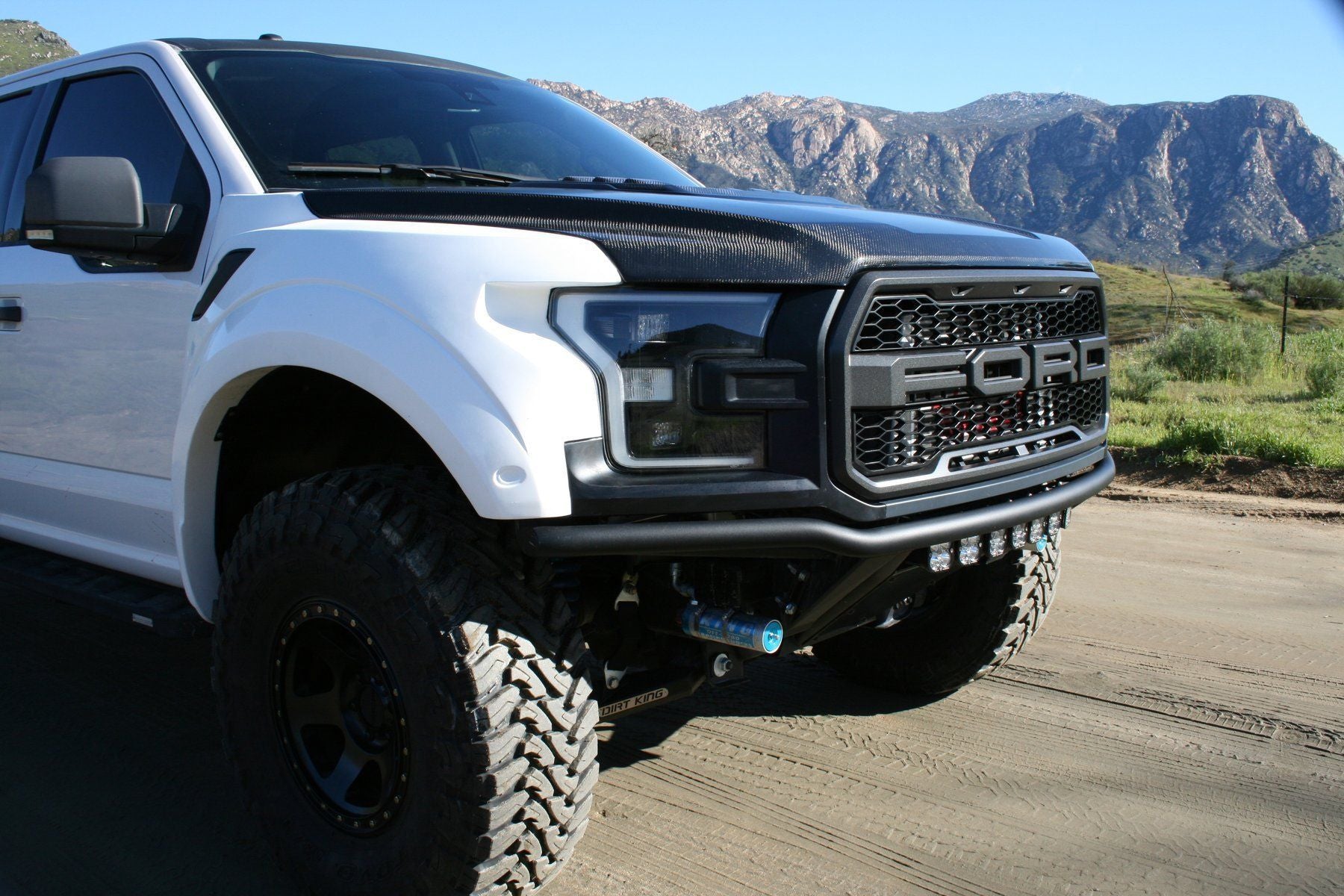 '17-20 Ford Raptor +2.5" Fenders Fiberglass Fiberwerx display